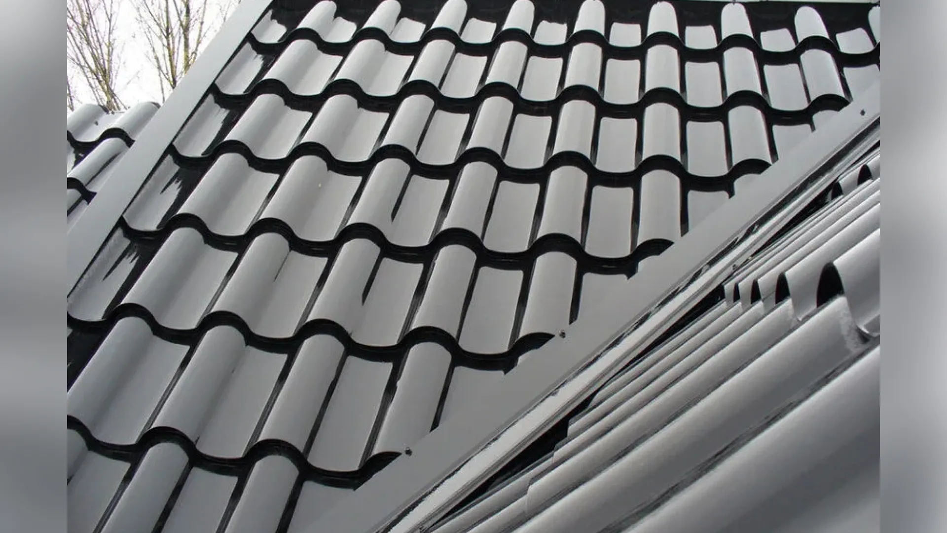 Металлочерепица  1.195хL м Трамонтана RAL PURETAN